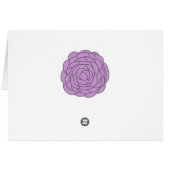 カントリー素朴メイスンジャーサンキューカード (裏面横)