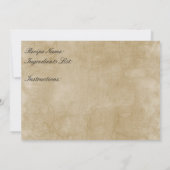 カントリー素朴メイソンジャールブーケブライダルレシピ (裏面)