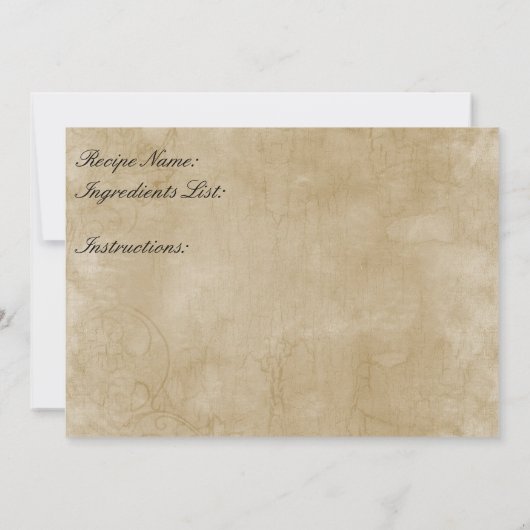 カントリー素朴メイソンジャールブーケブライダルレシピ (裏面)