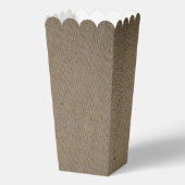 カントリー素朴モノグラムブランチ&バーラップ結婚ズ フェイバーボックス (裏面)