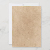 カントリー素朴ユーカリハート セーブザデート (裏面)