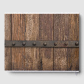 カントリー素朴ラベンダーメイソンジャーブライダルシャワー ゲストブック (裏面)