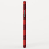 カントリー素朴レッド&ブラックフランネルママママベア Case-Mate iPhoneケース (裏面/右)