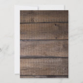 カントリー素朴ワンデイリハ遠くにーサルディナー 招待状 (裏面)