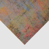 カントリー素朴ヴィンテージオレンジ色の青いテクスチャ 薄葉紙 (詳細)