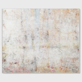 カントリー素朴ヴィンテージホワイトベージュ ラッピングペーパー (フラット)