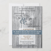 カントリー素朴ヴィンテージミルクが結婚式の招待を 招待状 (裏面)