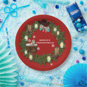 カントリー素朴、ウェスタンジャールライトカウボーイブーツ ペーパープレート (パーティー)