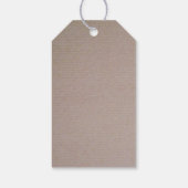 カントリー素朴・クラフト結婚の御厚意に感謝 ギフトタグ (裏面)