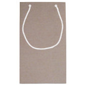 カントリー素朴・クラフト結婚の御厚意に感謝 スモールペーパーバッグ (裏面)