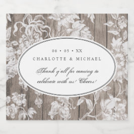 カントリー結婚ウェスタン感謝していズのお前 ビールラベル