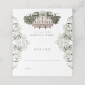 カントリー結婚サイドマナーズテーブルカード プレイスカード (外部開封)