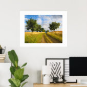 カントリー絵画ロード ポスター (ホームオフィス)