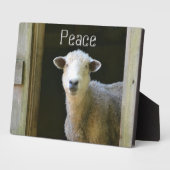 カントリー羊 フォトプラーク (側面)