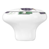 カントリー葡萄フルーツセラミックノブ セラミックノブ (側面)