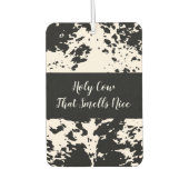 カントリー西部の牛のパターン車の空気フレッシュ カーエアーフレッシュナー (正面)