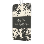 カントリー西部の牛のパターン車の空気フレッシュ カーエアーフレッシュナー (左)