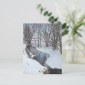 カントリー雪 ポストカード (スタンド正面)