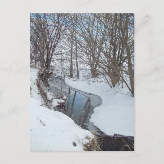 カントリー雪 ポストカード (正面)