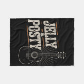 カントリー音楽ツアーメンウィメンズ衣装_1 フリースブランケット (正面(横))