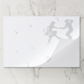 カントリー音楽踊り音楽 ペーパーパッド (折り畳み)