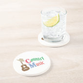 カントリー音楽 コースター (側面)