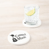 カントリー音楽 コースター (側面)