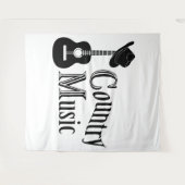 カントリー音楽 タペストリー (正面(横))