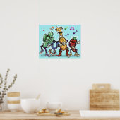 カントリー音楽 ポスター (キッチン)