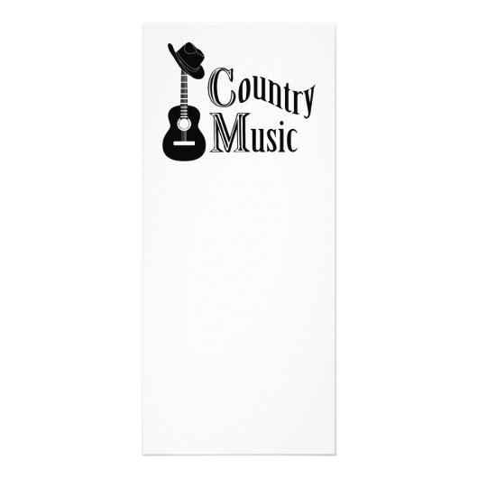 カントリー音楽 ラックカード (正面)