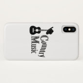 カントリー音楽 Case-Mate iPhoneケース (裏面(横))