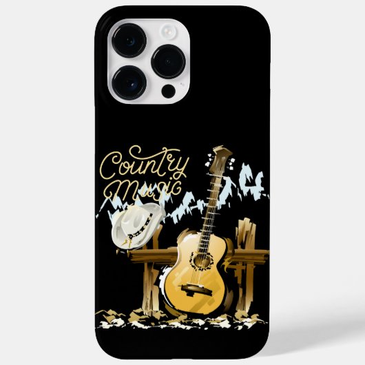 カントリー音楽 Case-Mate iPhoneケース (裏面)