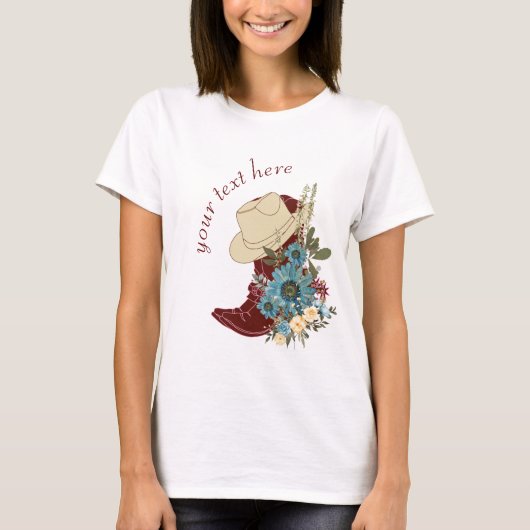 カントリー音楽 Tシャツ (正面)