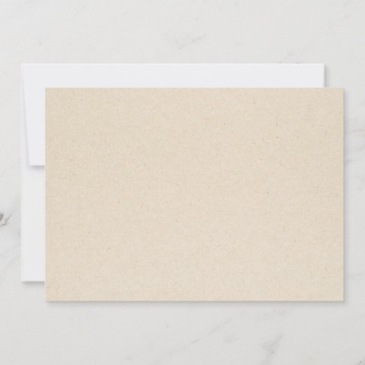 カントリー風のブーツのウェディングパーティーのランチョン招待状 招待状 (裏面)