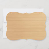 カントリー風の黄色のメイソンジャー 花嫁の仲間 カード (裏面)