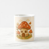 カントリー風キノコマグカップ コーヒーマグカップ (中央)