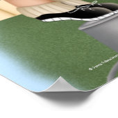 カントリー食べ物を与えガールズバード – 友情引用文 ポスター (角)