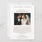 カントリー・ウェスタンの馬のウェディングフォト感謝カード 招待状 (正面)