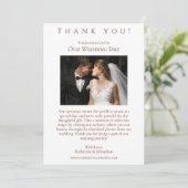 カントリー・ウェスタンの馬のウェディングフォト感謝カード 招待状 (スタンド正面)