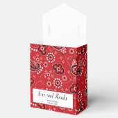 カントリー・ウェスタン素朴テーマ結婚ズ・サンキュー フェイバーボックス (オープン)