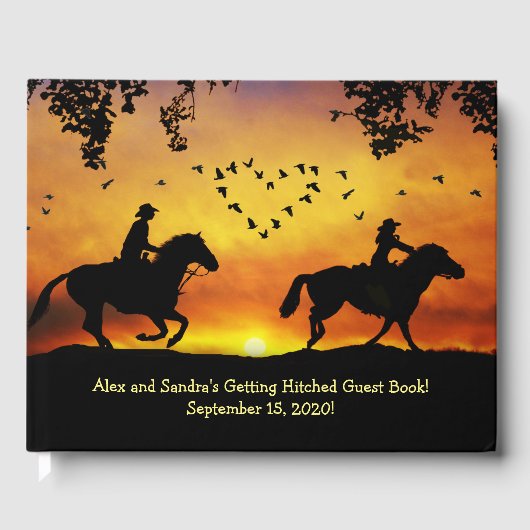 カントリー・ウェスタン結婚ズが引っ掛かる ゲストブック (正面)