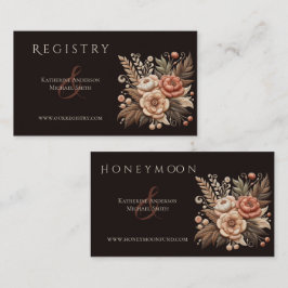 カントリー・ウェスタン・ウェディング・フラワー 名刺