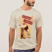 カントリー・ウェスタン・シャツ Tシャツ (正面)
