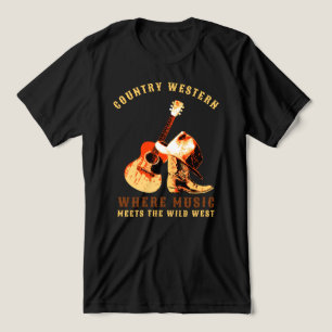 カントリー・ウェスタン トライブレンドTシャツ