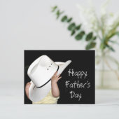 カントリー・ウェスタン・ファーザーズ・デイ・カード ポストカード (スタンド正面)