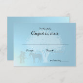 カントリー・ウェスタン・フェアリー・ストーリーの反応 出欠カード (正面/裏面)