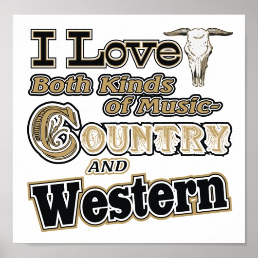 カントリー・ウェスタン ポスター (正面)