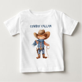 カントリー・ウェスタン 誕生日パーティーTシャツ ベビーTシャツ