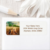 カントリー・ウェルシュ・コルギー ラベル (インサイチュ)