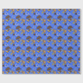 カントリー・ウエスタン柄 ラッピングペーパー (フラット)